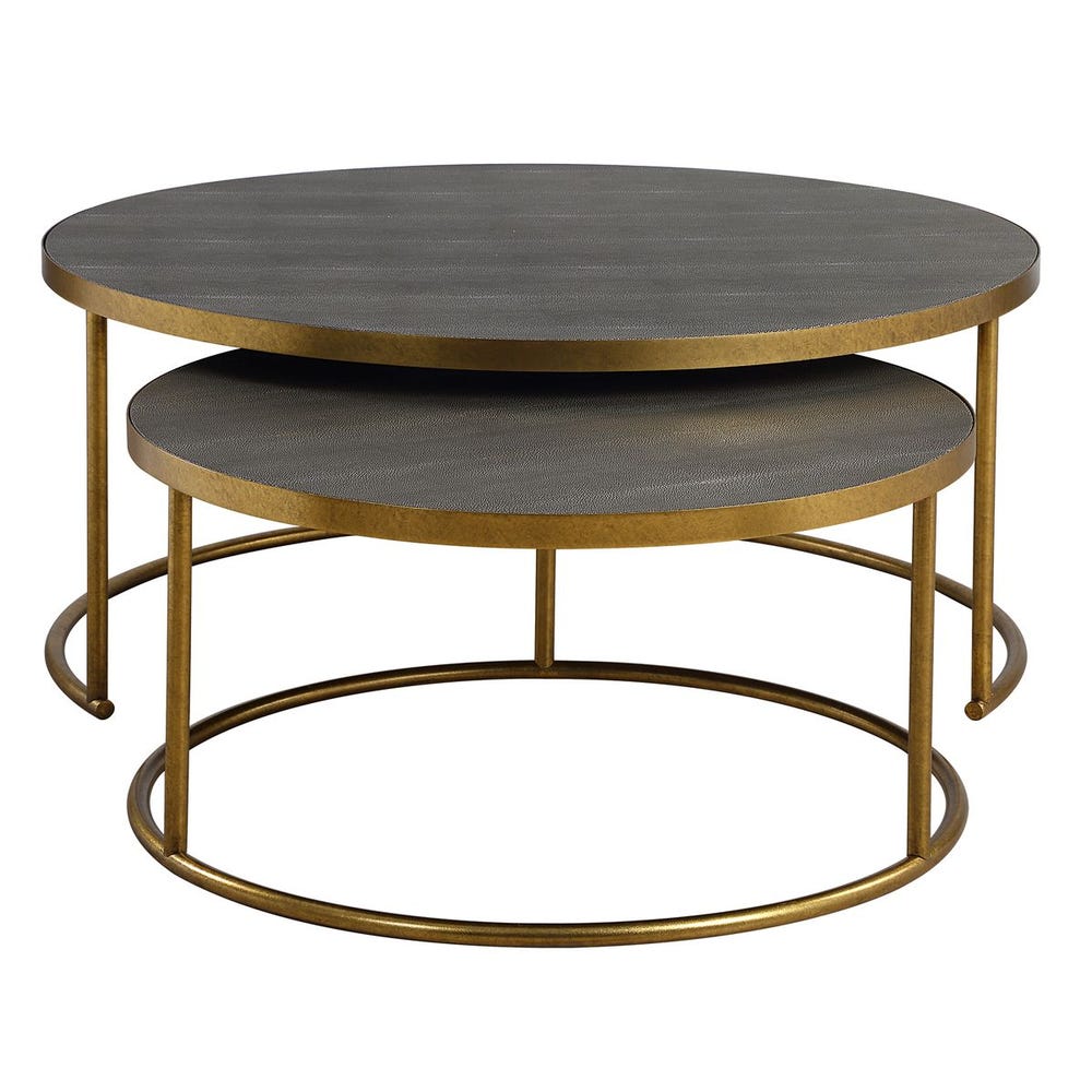 Luxury Modern Sonia Nesting Coffee Table European Style for Villa