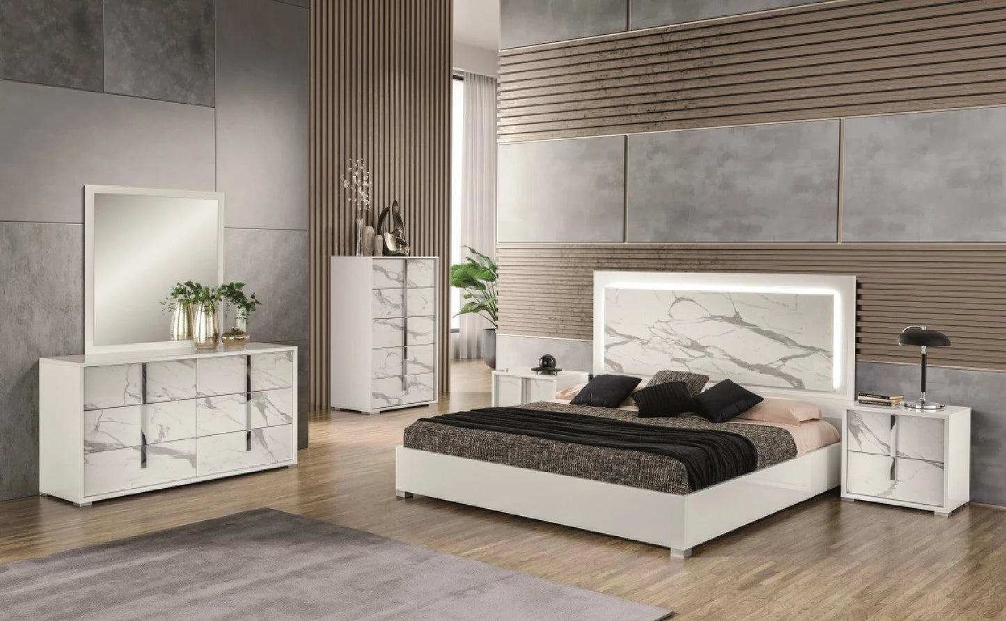 Luxury Modern Sonic Bedroom Set European Style for Villa