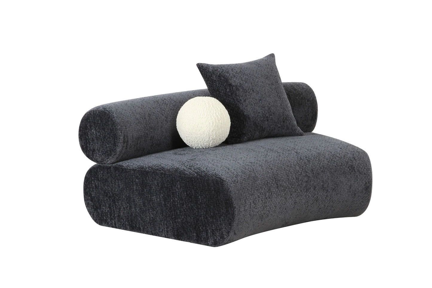 Luxury Modern Sonic Curved Sofa European Style for Villa