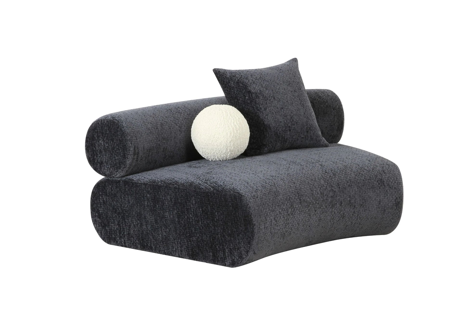 Luxury Modern Sonic Curved Sofa European Style for Villa