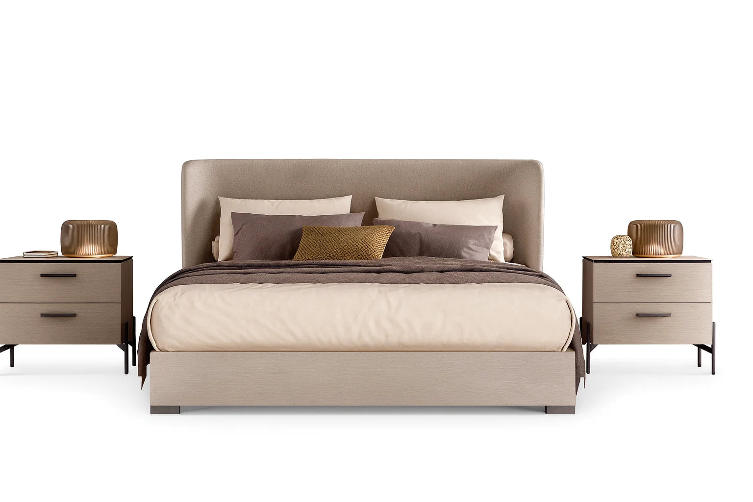 Luxury Modern Sophie Bedroom Set European Style for Villa