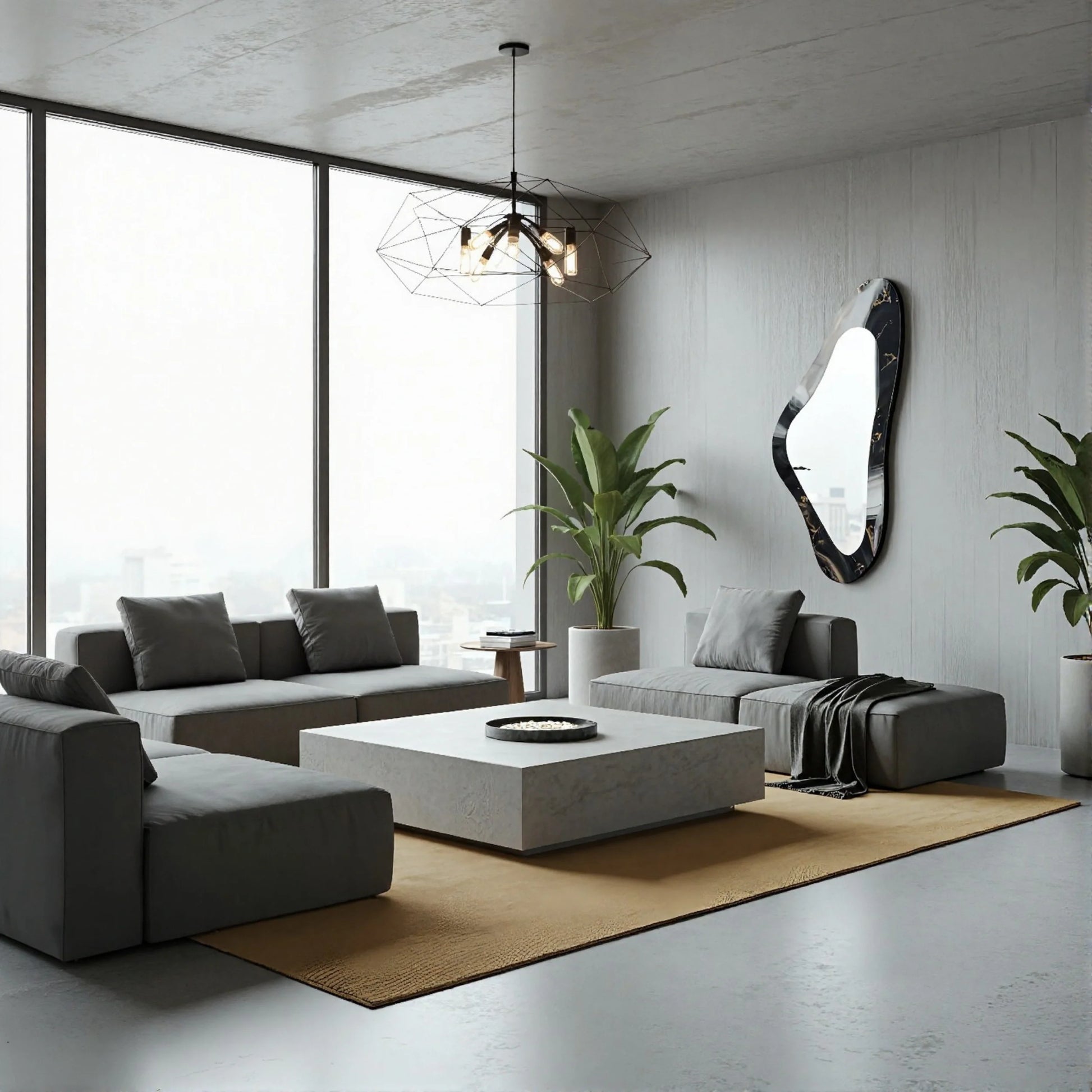 Luxury Modern Soren Mirror European Style for Villa