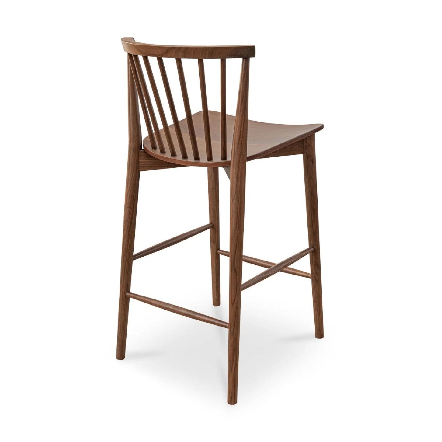 Luxury Modern Spindle-Back Counter Stools European Style for Villa