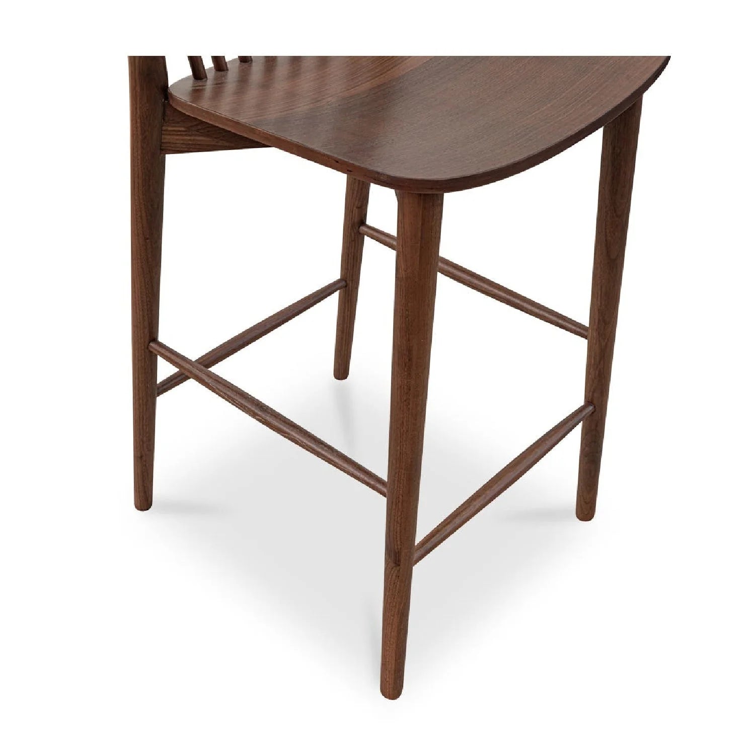 Luxury Modern Spindle-Back Counter Stools European Style for Villa