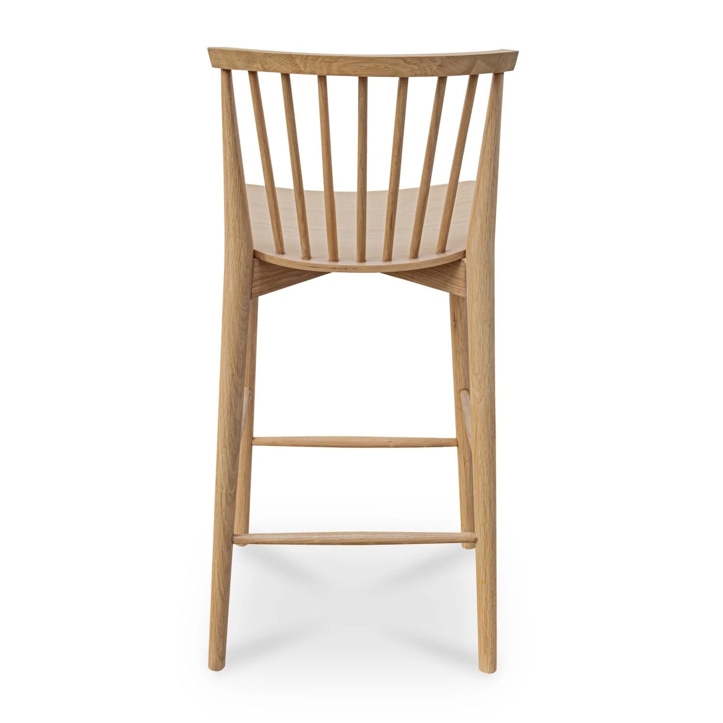 Luxury Modern Spindle-Back Counter Stools European Style for Villa