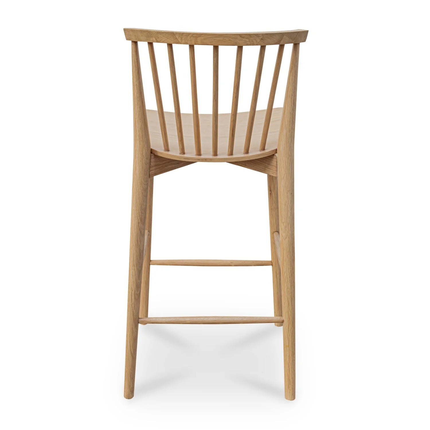 Luxury Modern Spindle-Back Counter Stools European Style for Villa