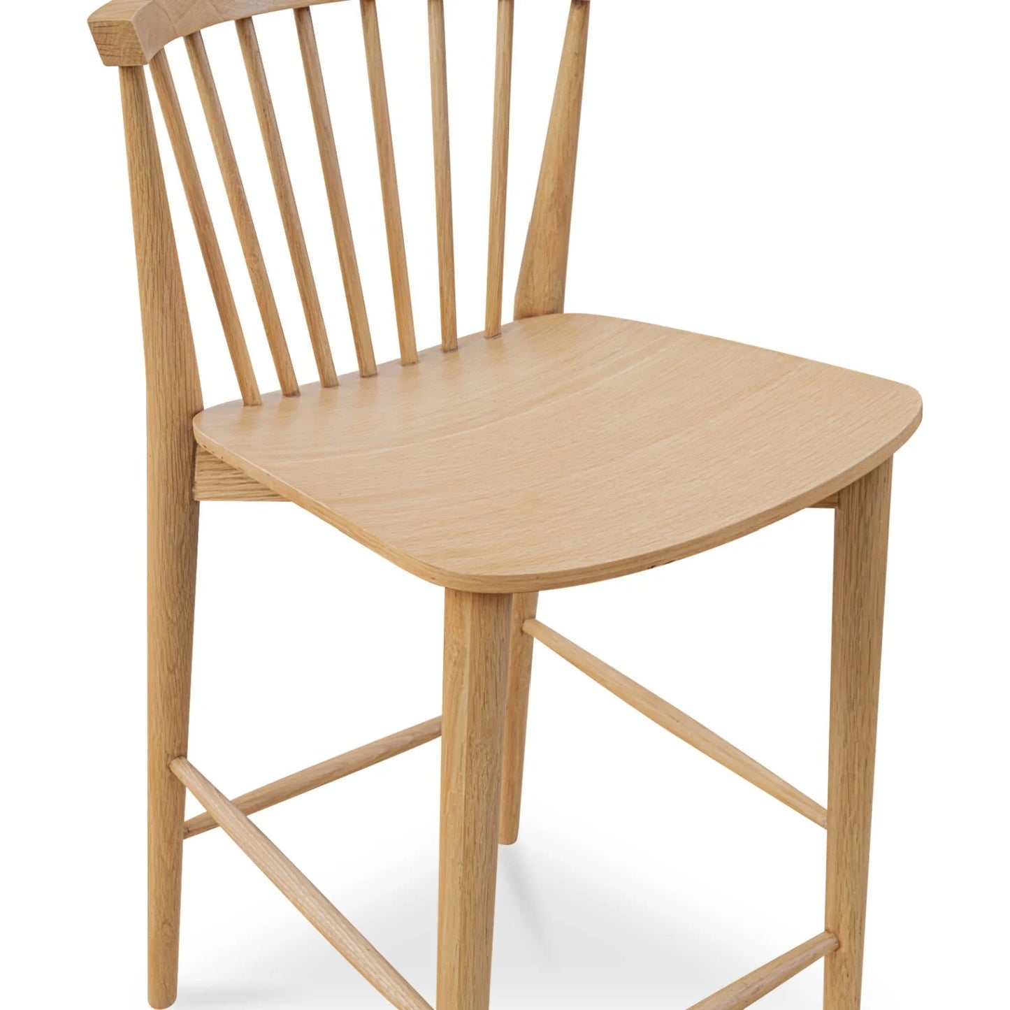 Luxury Modern Spindle-Back Counter Stools European Style for Villa