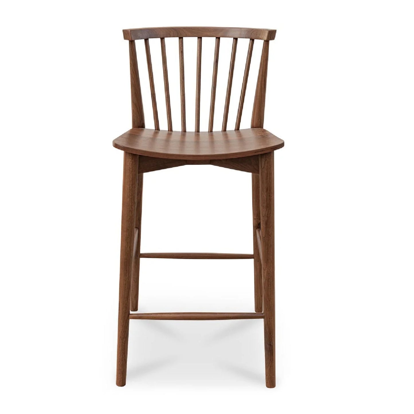 Luxury Modern Spindle-Back Counter Stools European Style for Villa