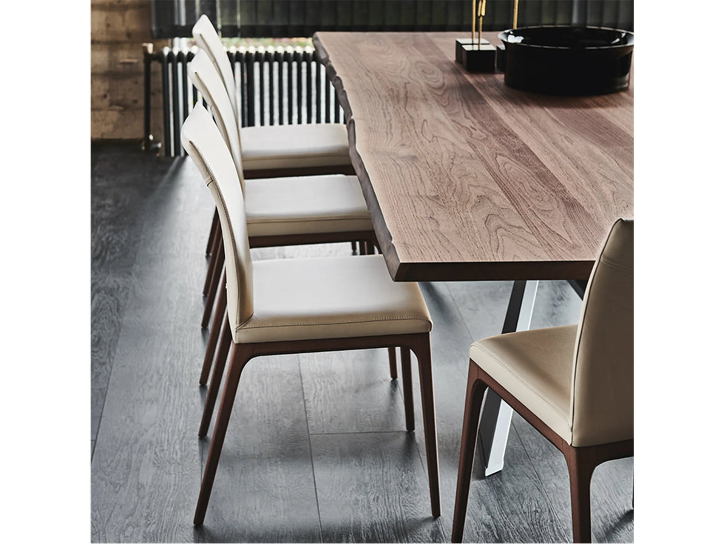 Luxury Modern Spyder Wood Dining Table European Style for Villa
