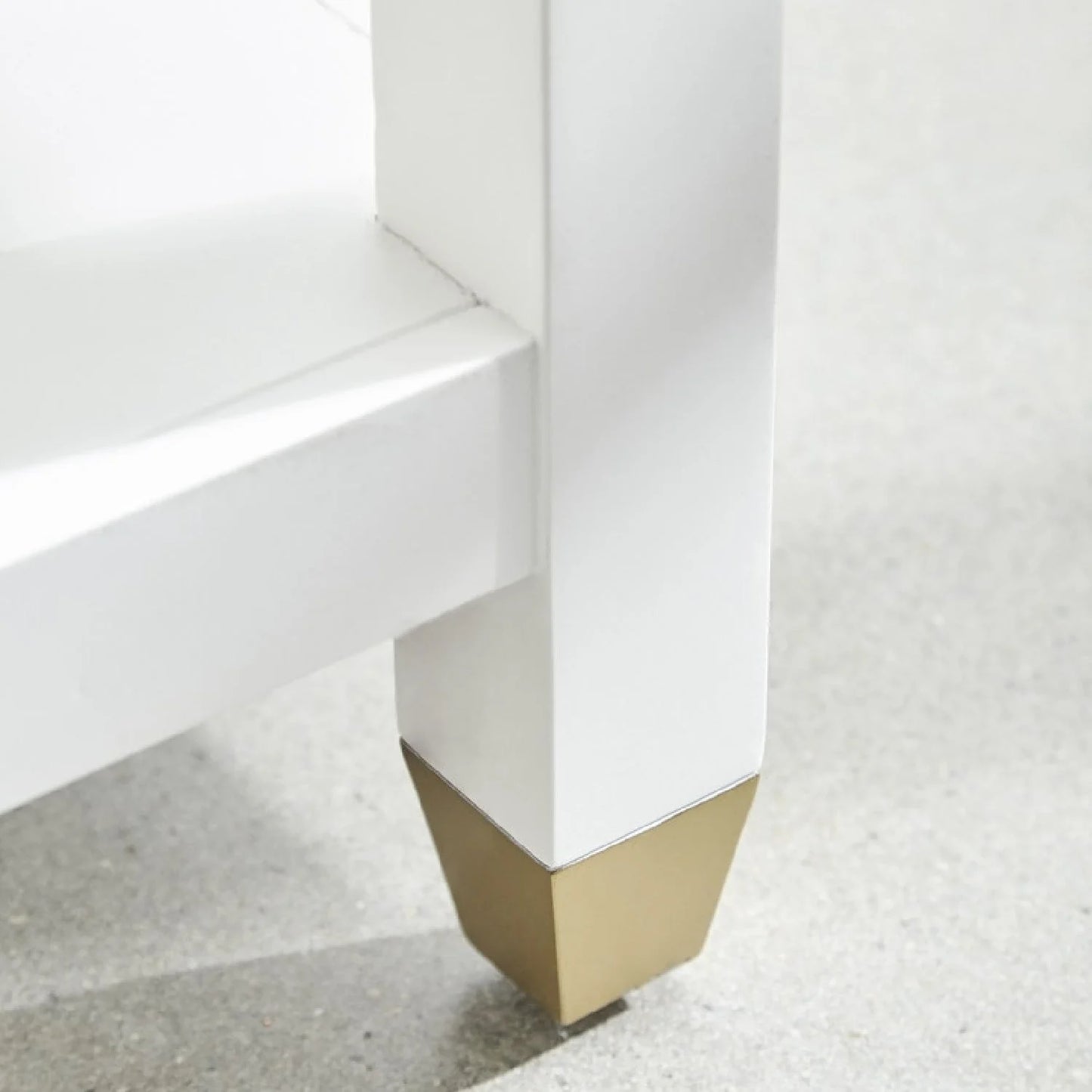 Luxury Modern Stella 1-Drawer Nightstand European Style for Villa