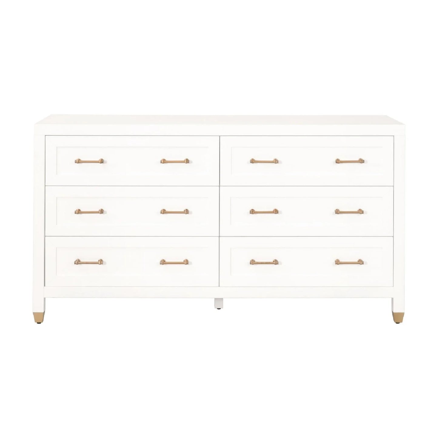 Luxury Modern Stella 6-Drawer Dresser European Style for Villa