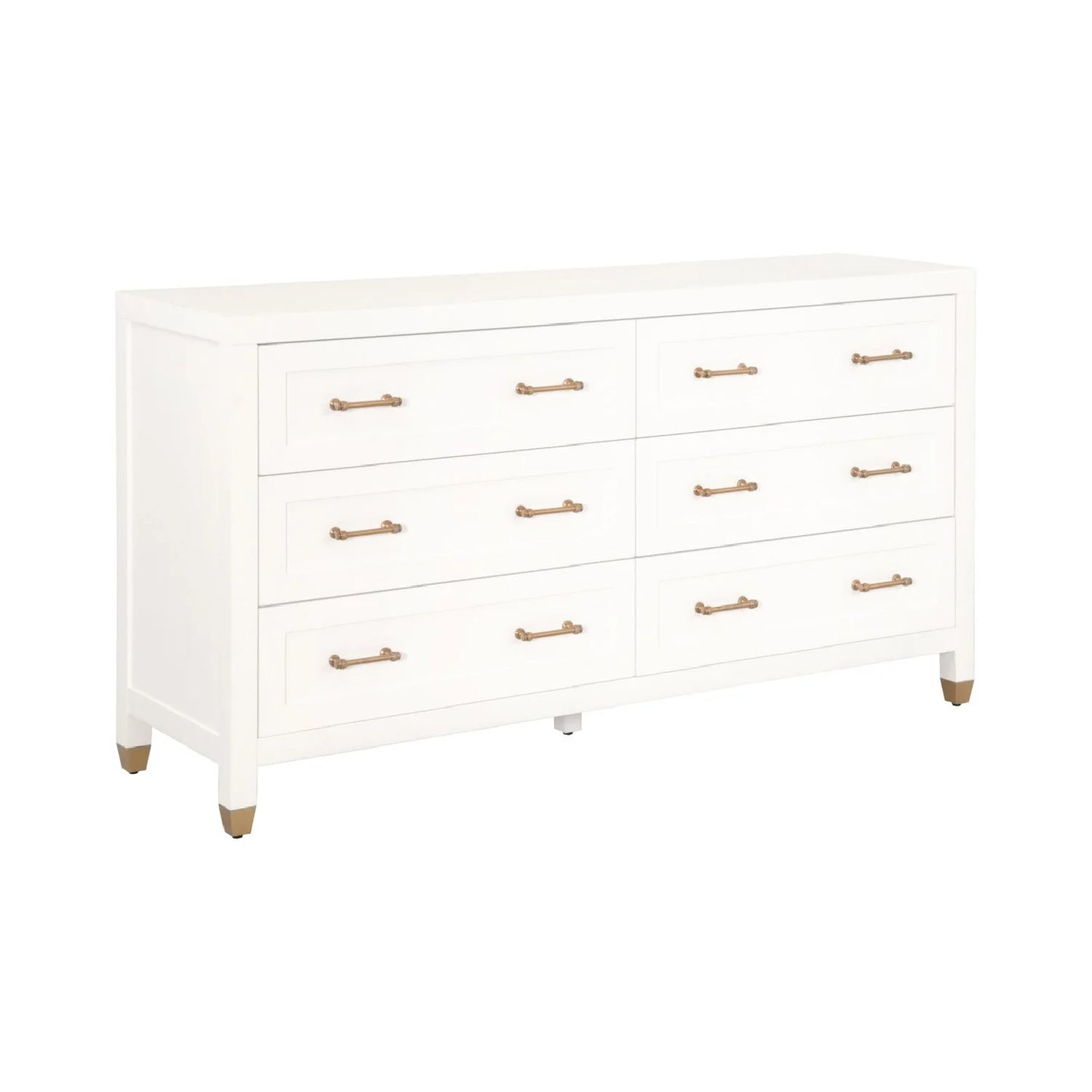 Luxury Modern Stella 6-Drawer Dresser European Style for Villa