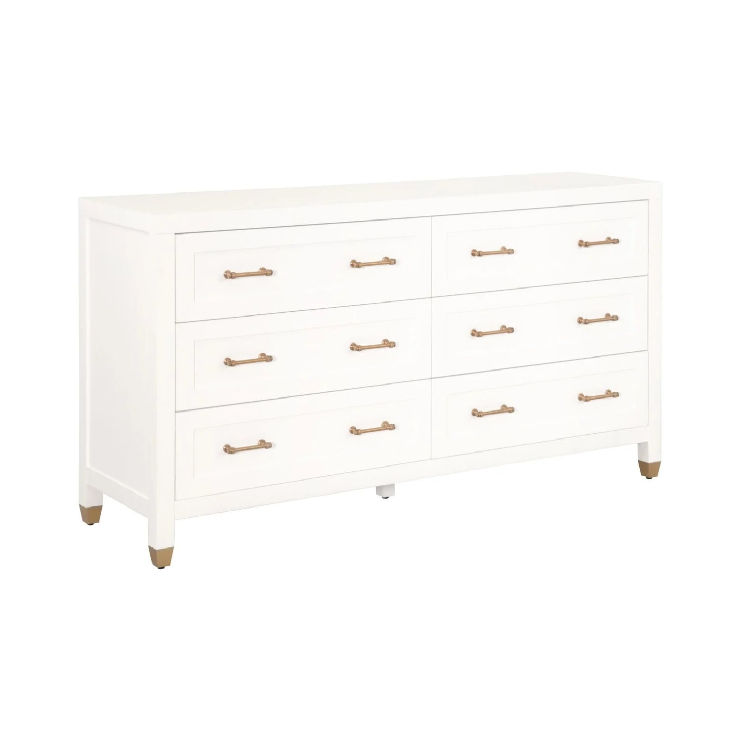 Luxury Modern Stella 6-Drawer Dresser European Style for Villa