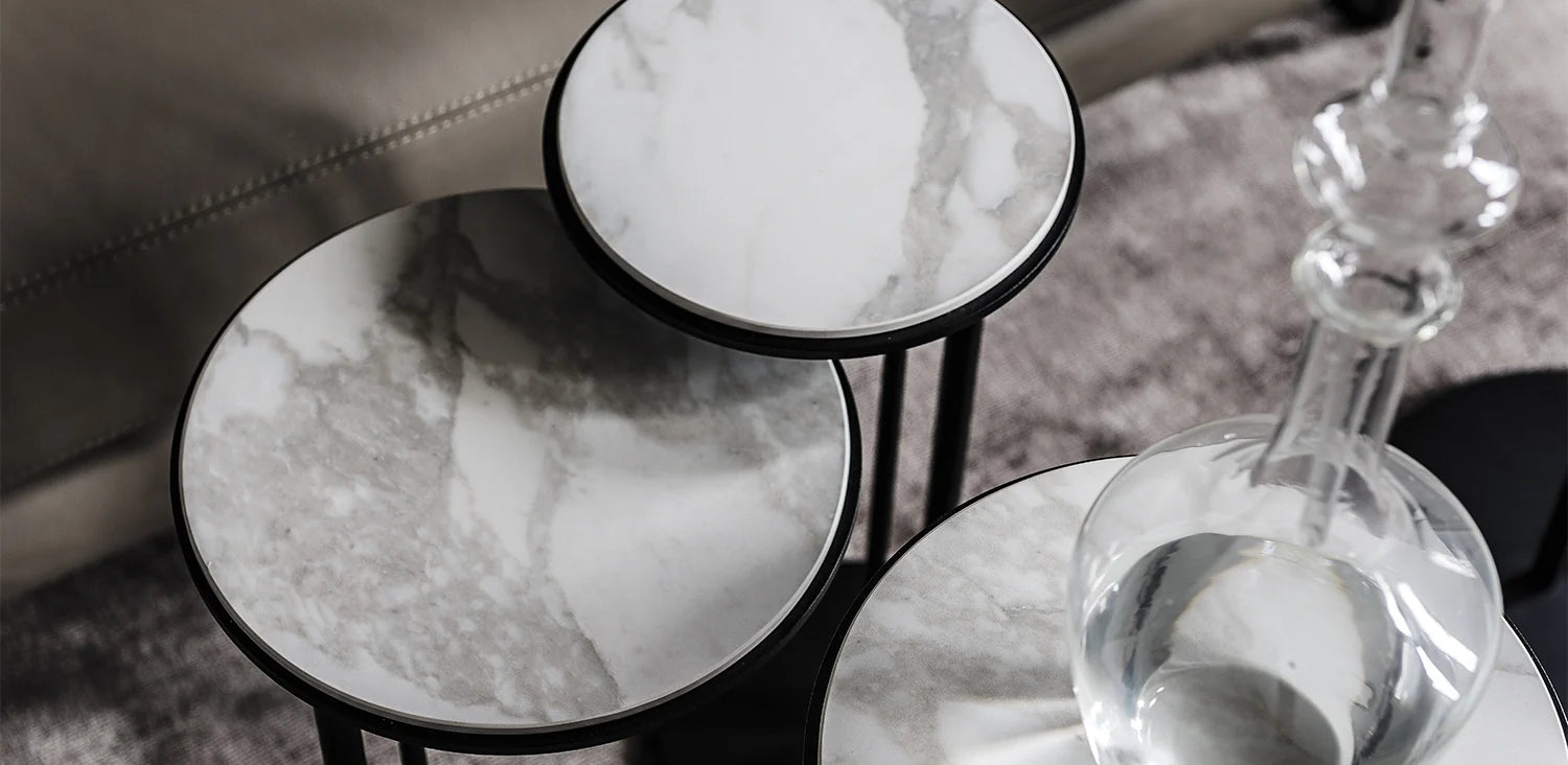 Luxury Modern Sting Coffee Table European Style for Villa