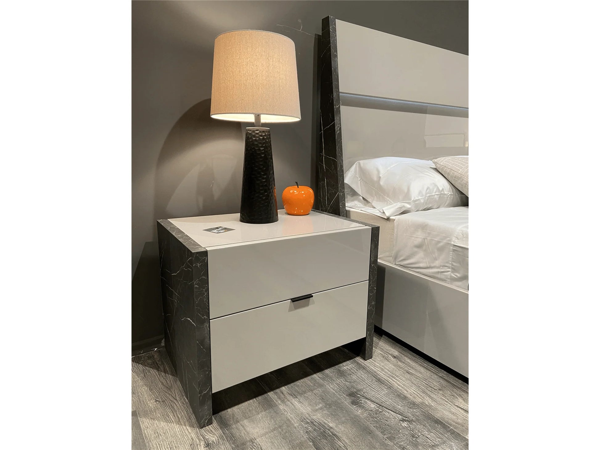 Luxury Modern Stone Bedroom Set European Style for Villa
