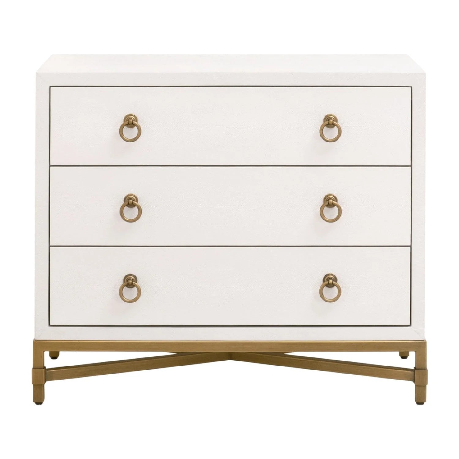 Luxury Modern Strand Nightstand European Style for Villa