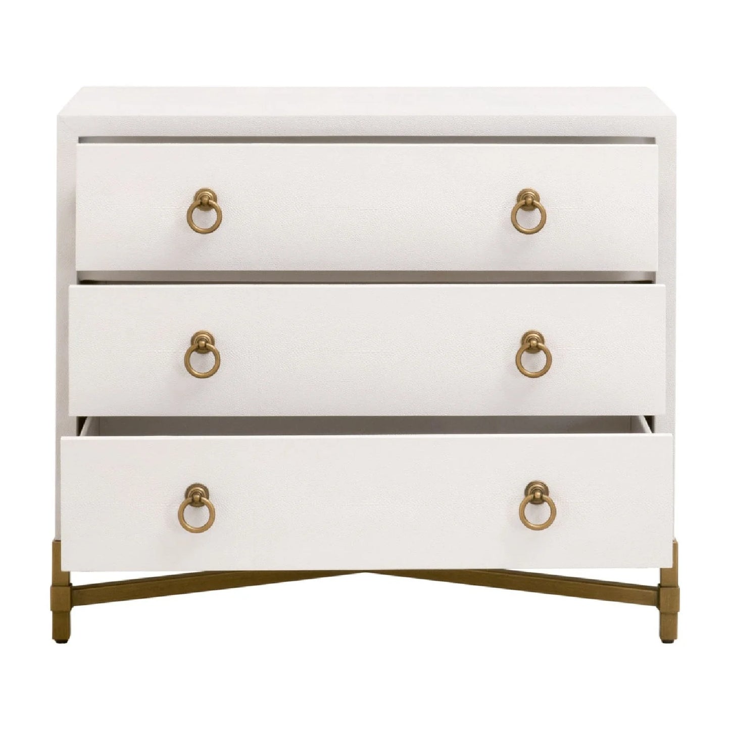 Luxury Modern Strand Nightstand European Style for Villa