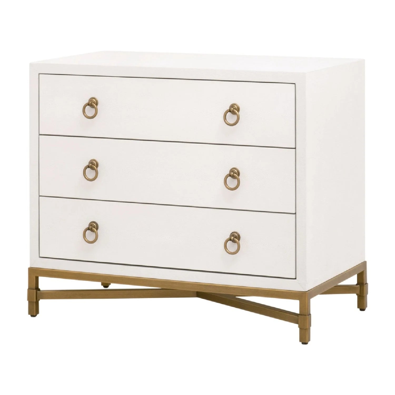 Luxury Modern Strand Nightstand European Style for Villa