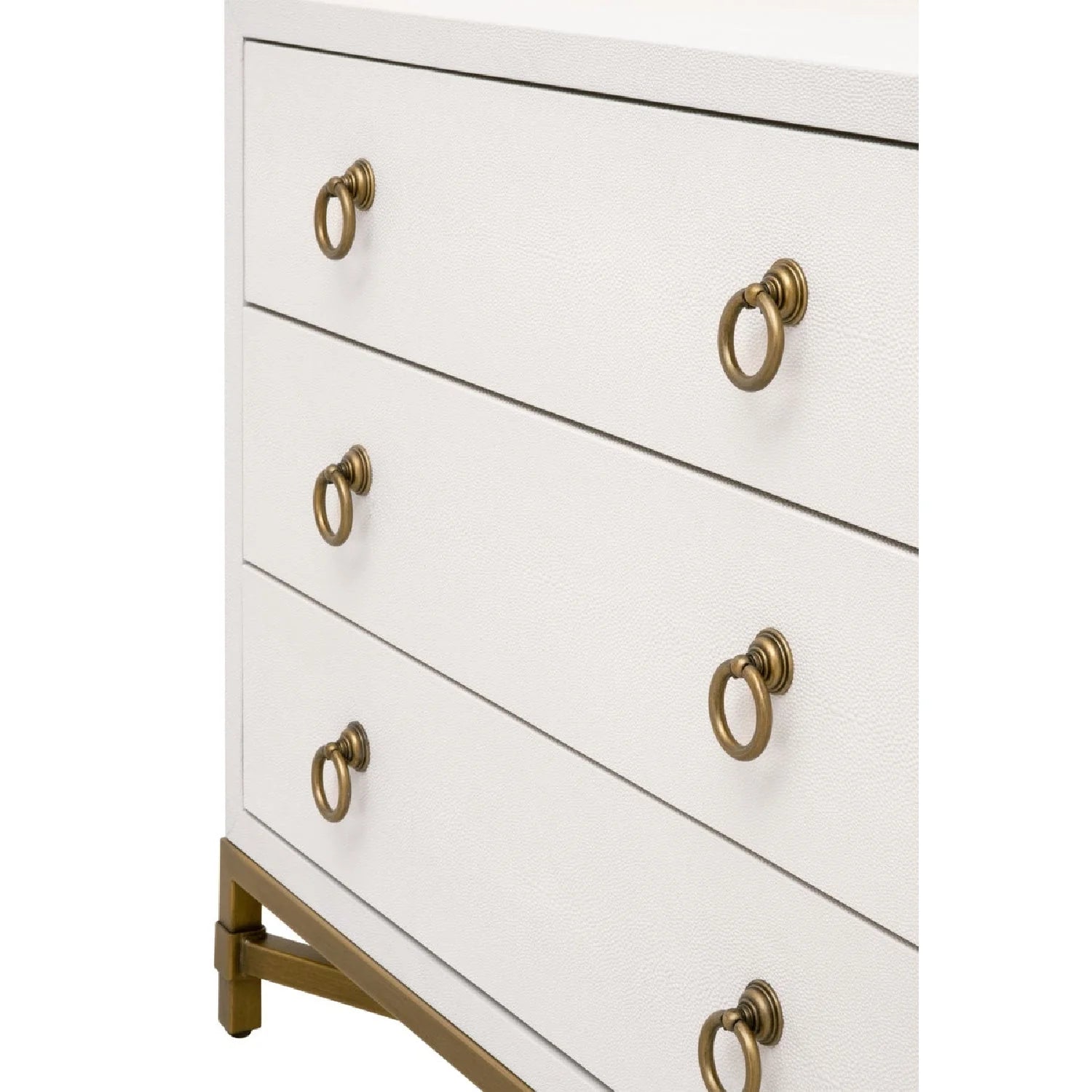 Luxury Modern Strand Nightstand European Style for Villa