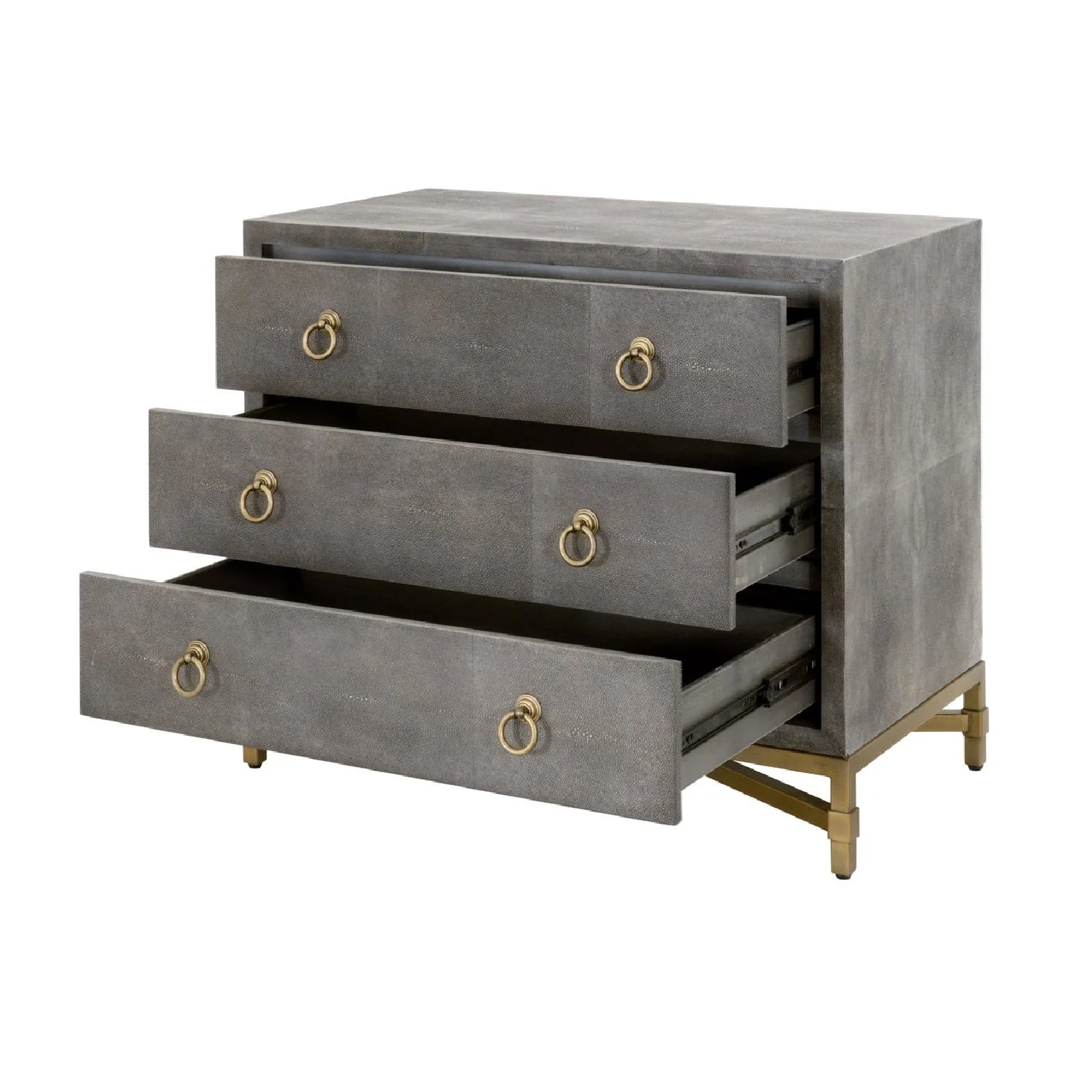 Luxury Modern Strand Nightstand European Style for Villa