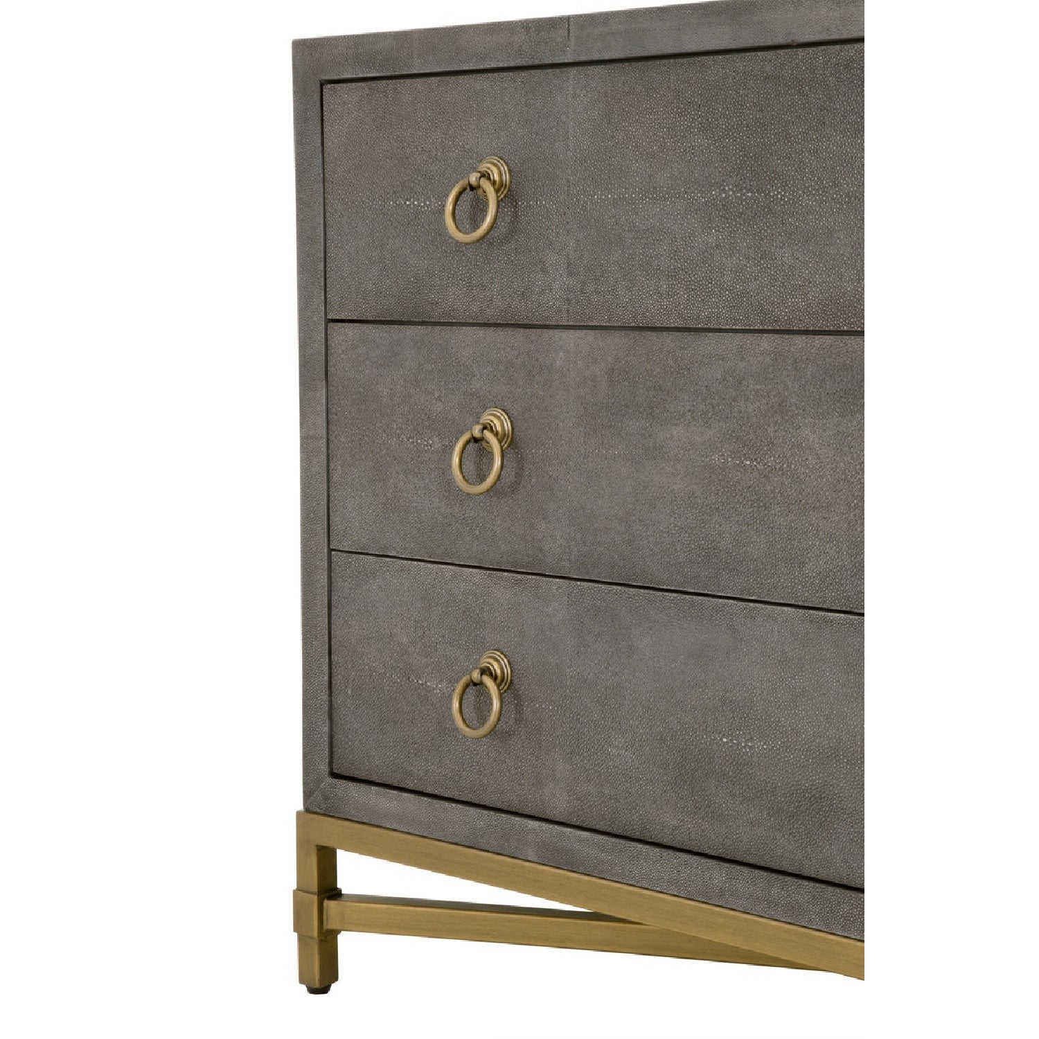 Luxury Modern Strand Nightstand European Style for Villa