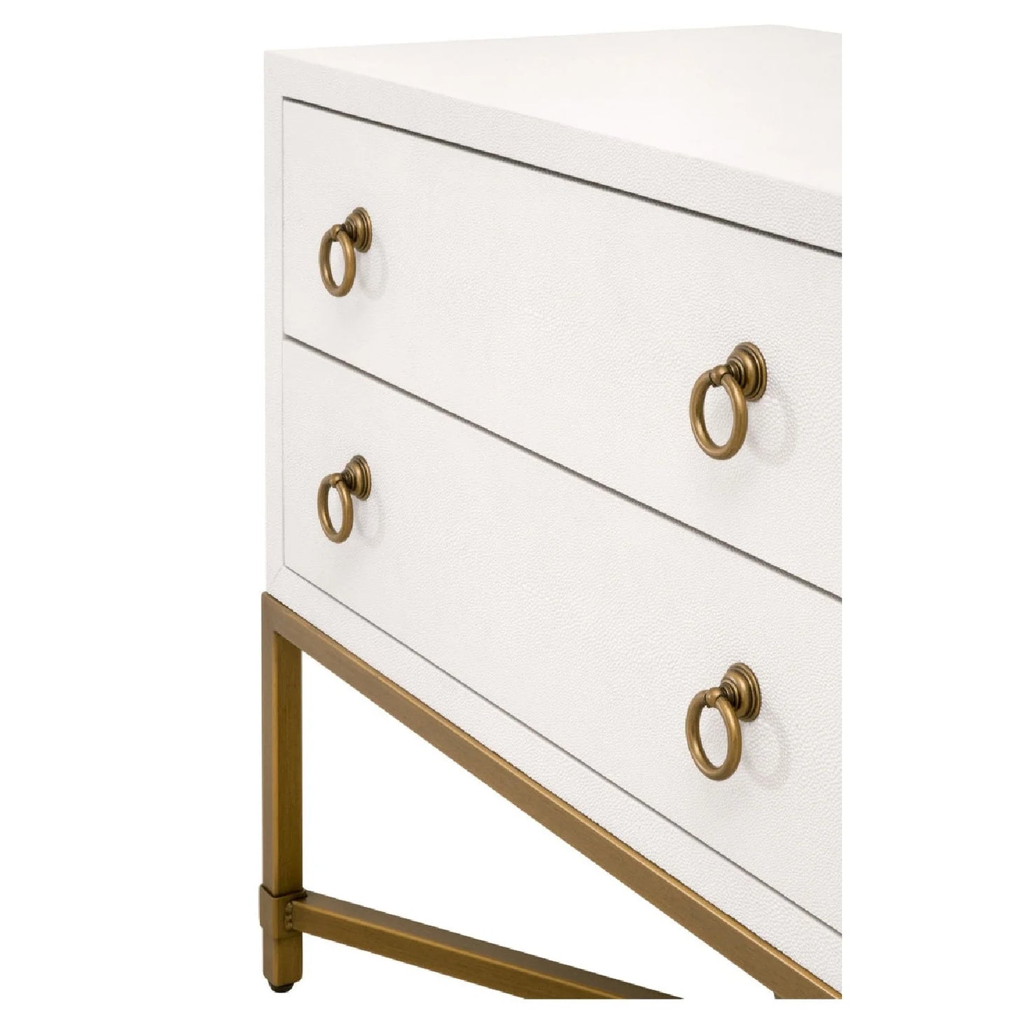 Luxury Modern Strand Nightstand European Style for Villa