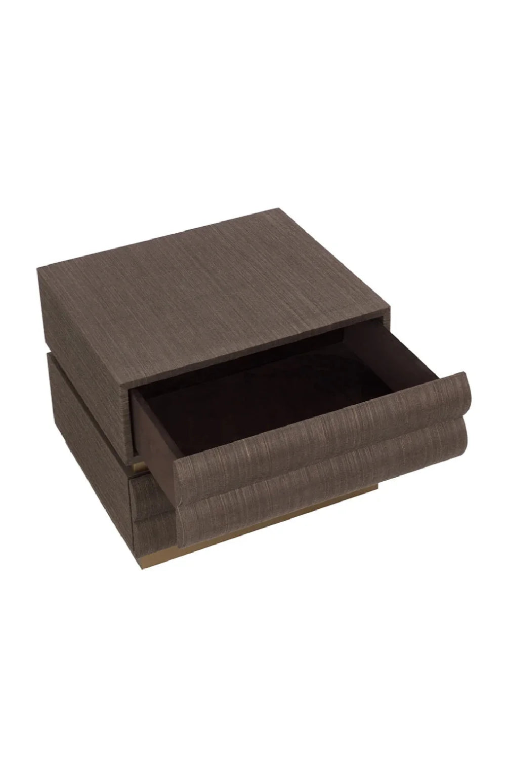 Luxury Modern Subira 2-Drawer Nightstand European Style for Villa