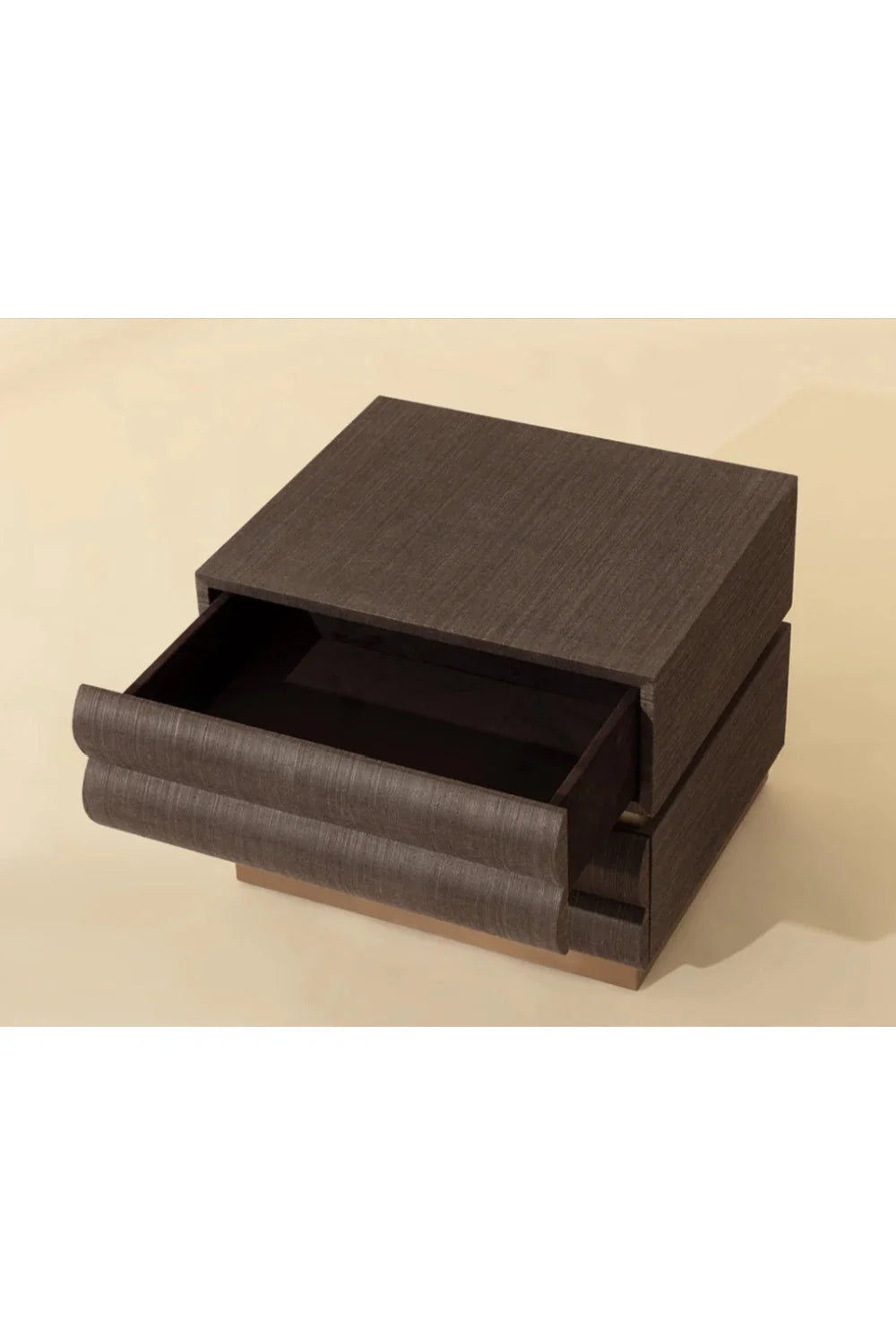 Luxury Modern Subira 2-Drawer Nightstand European Style for Villa