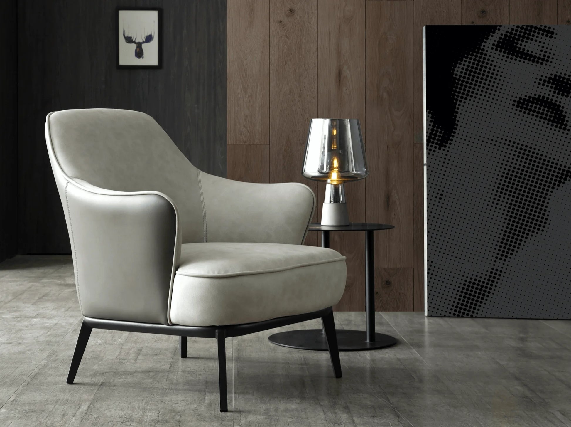 Luxury Modern Suzan Accent Chair European Style for Villa