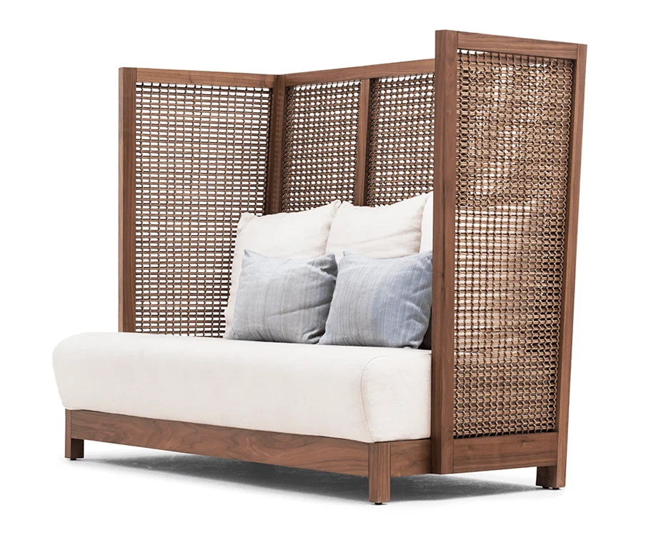 Luxury Modern Suzy Wong Loveseat European Style for Villa