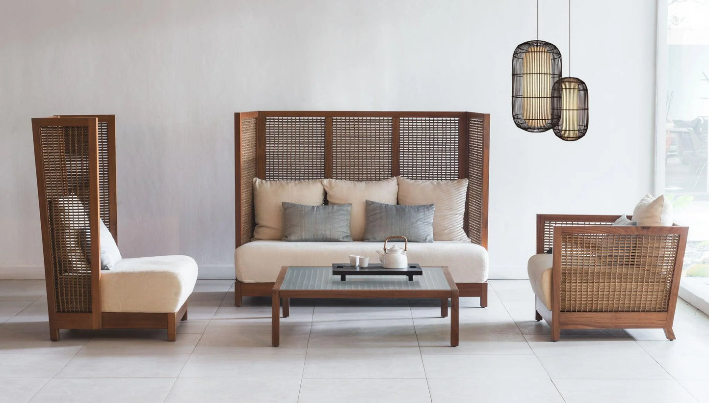 Luxury Modern Suzy Wong Loveseat European Style for Villa