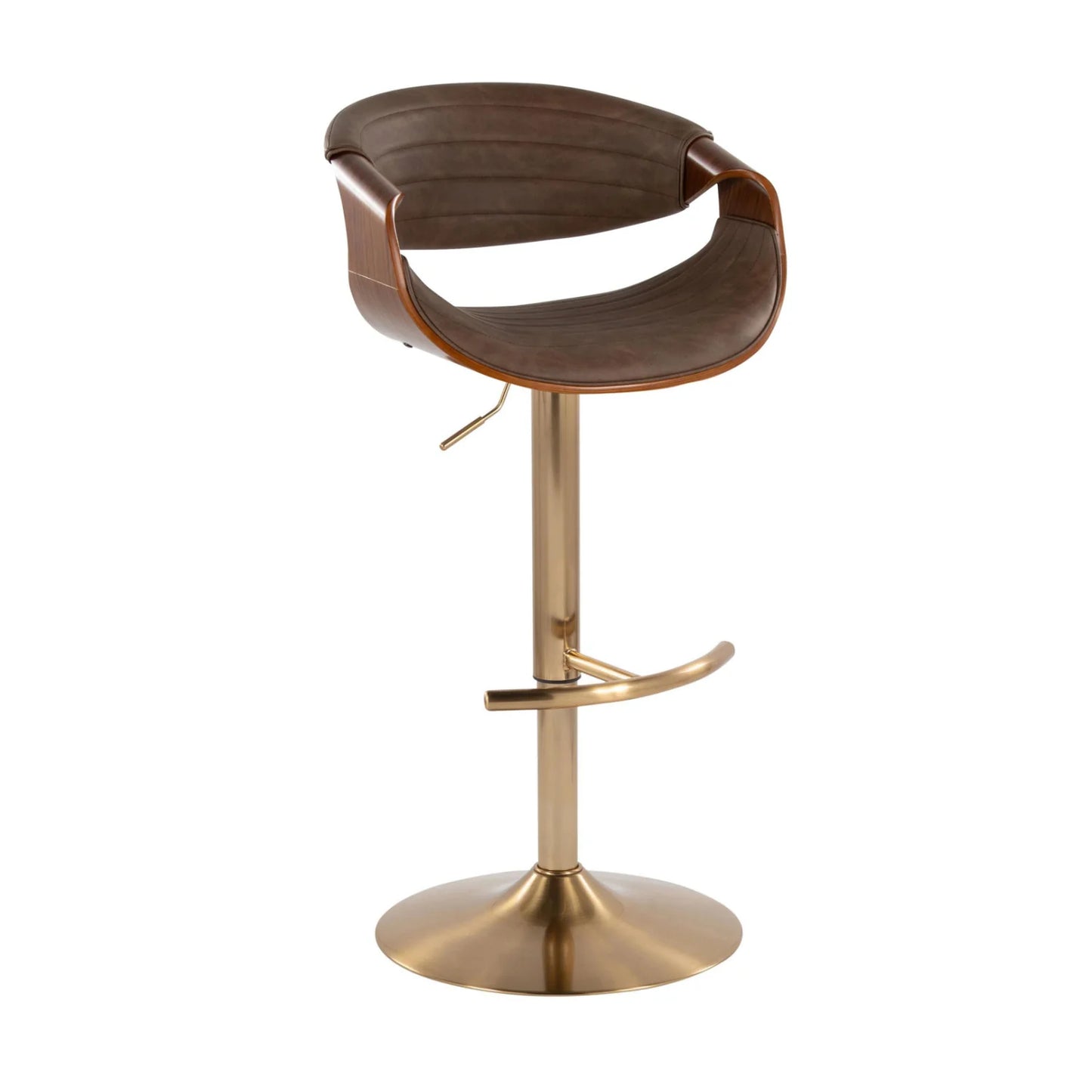 Luxury Modern Swivel Adjustable Bar Stool European Style for Villa
