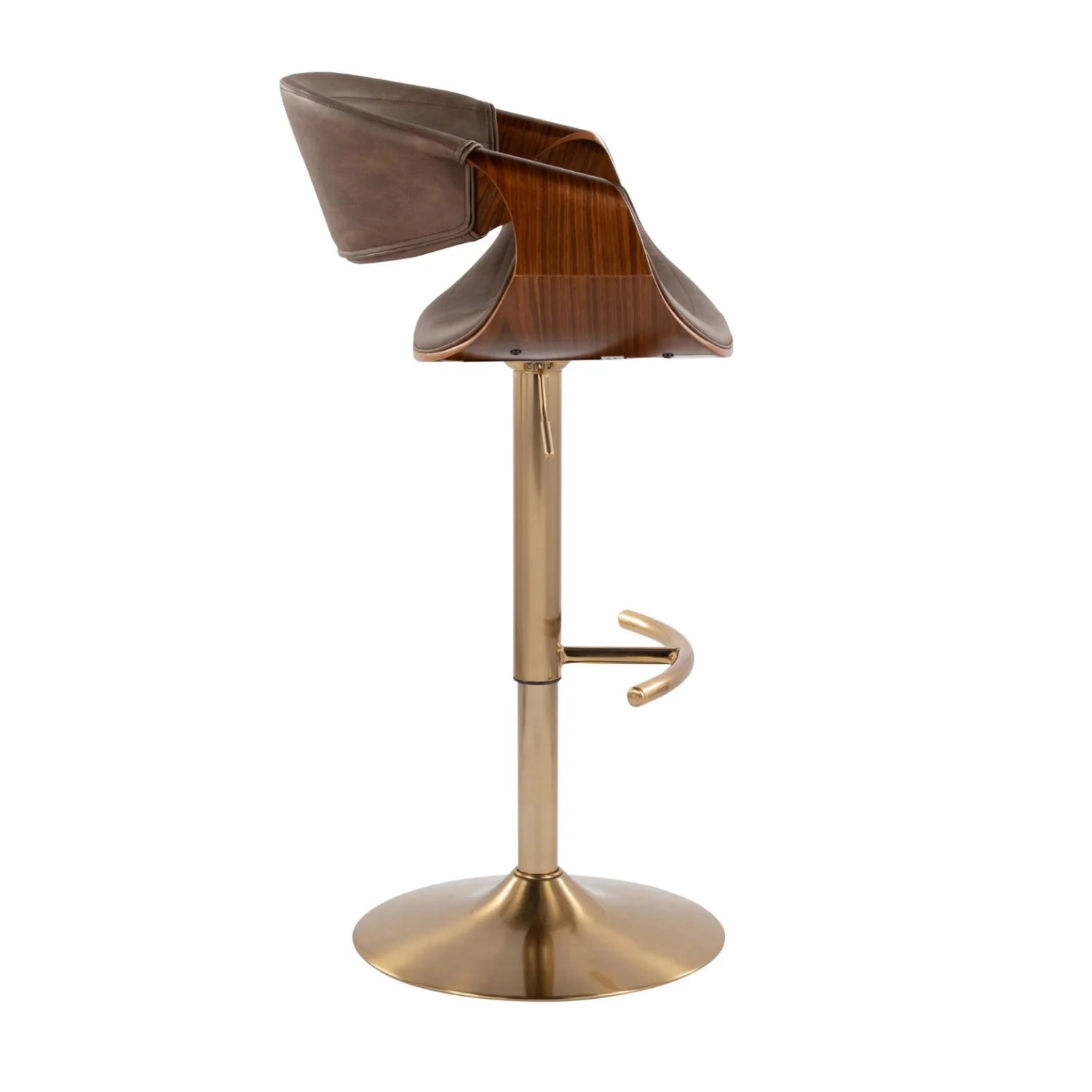 Luxury Modern Swivel Adjustable Bar Stool European Style for Villa