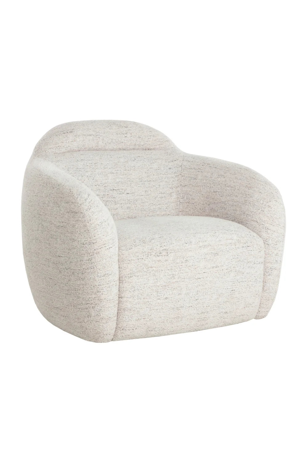 Luxury Modern Swivel Lounge Chair Modern Italian Style for Villa
