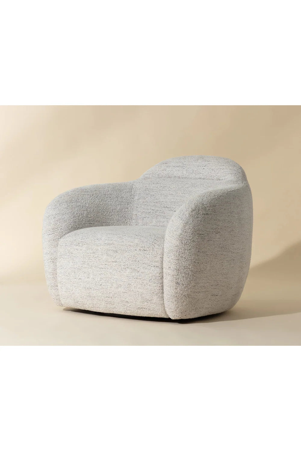 Luxury Modern Swivel Lounge Chair Modern Italian Style for Villa