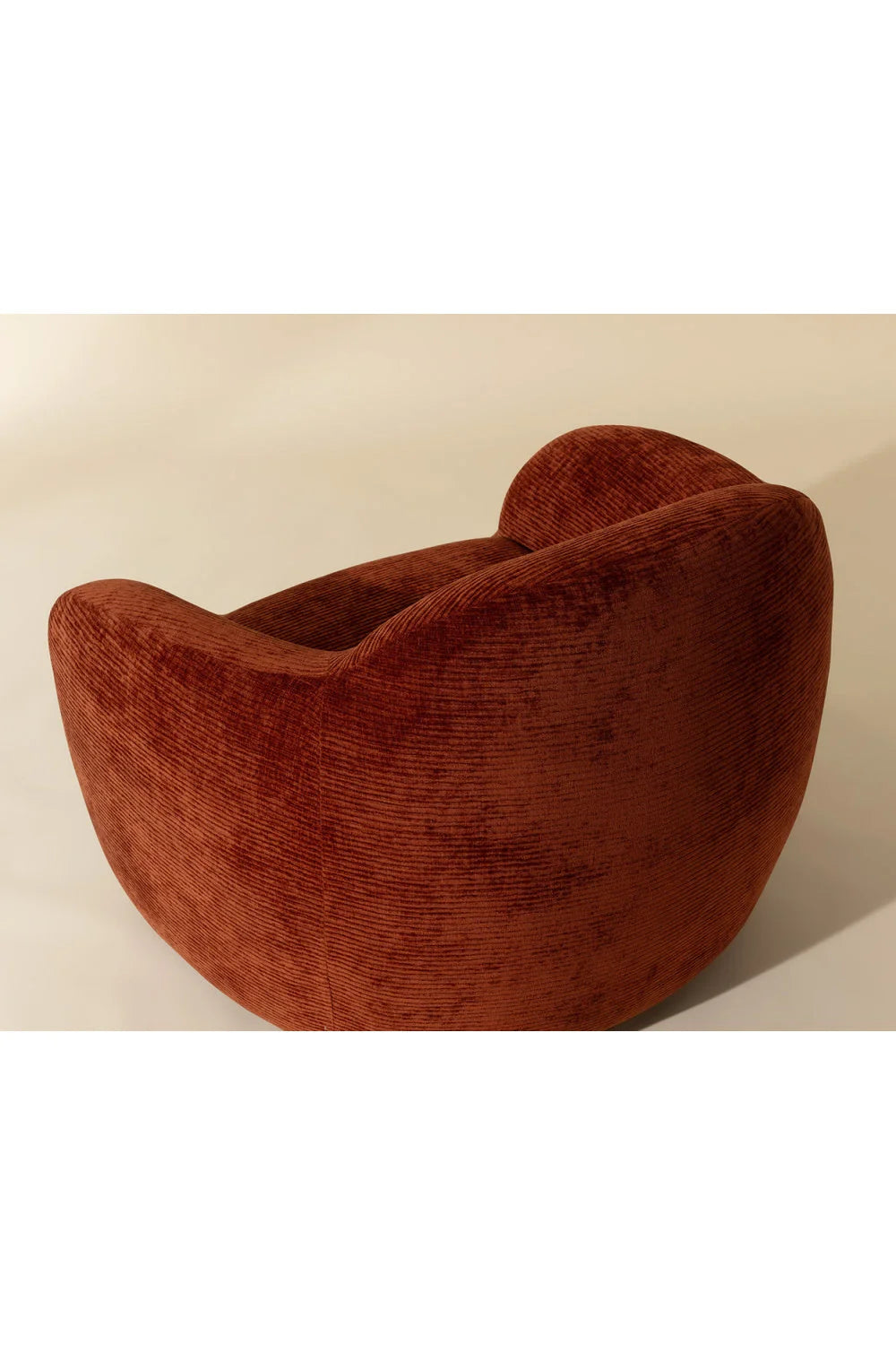 Luxury Modern Swivel Lounge Chair Modern Italian Style for Villa