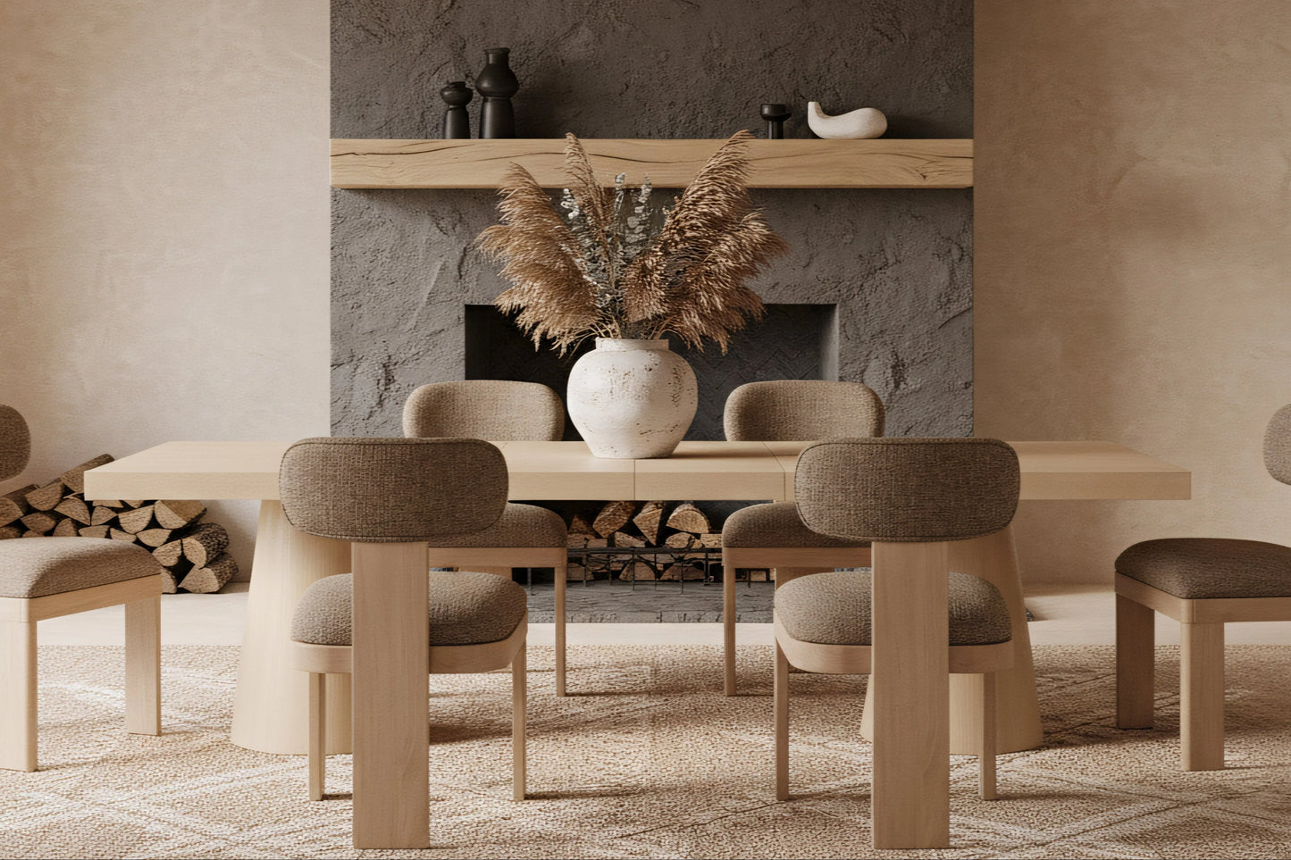 Luxury Modern Takoma Dining Table European Style for Villa