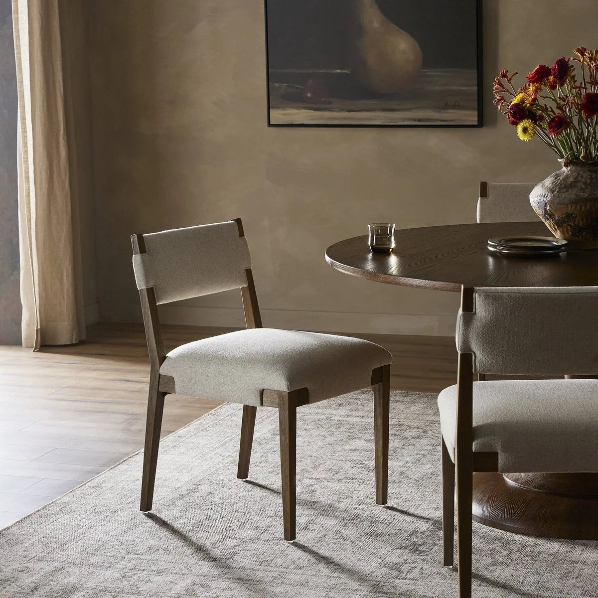 Luxury Modern Tamari Dining Chair European Style for Villa