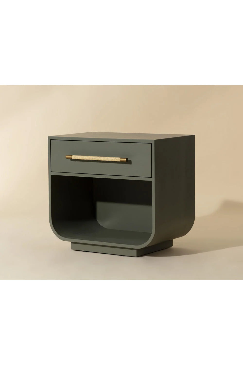 Luxury Modern Tarrant Oak Nightstand European Style for Villa