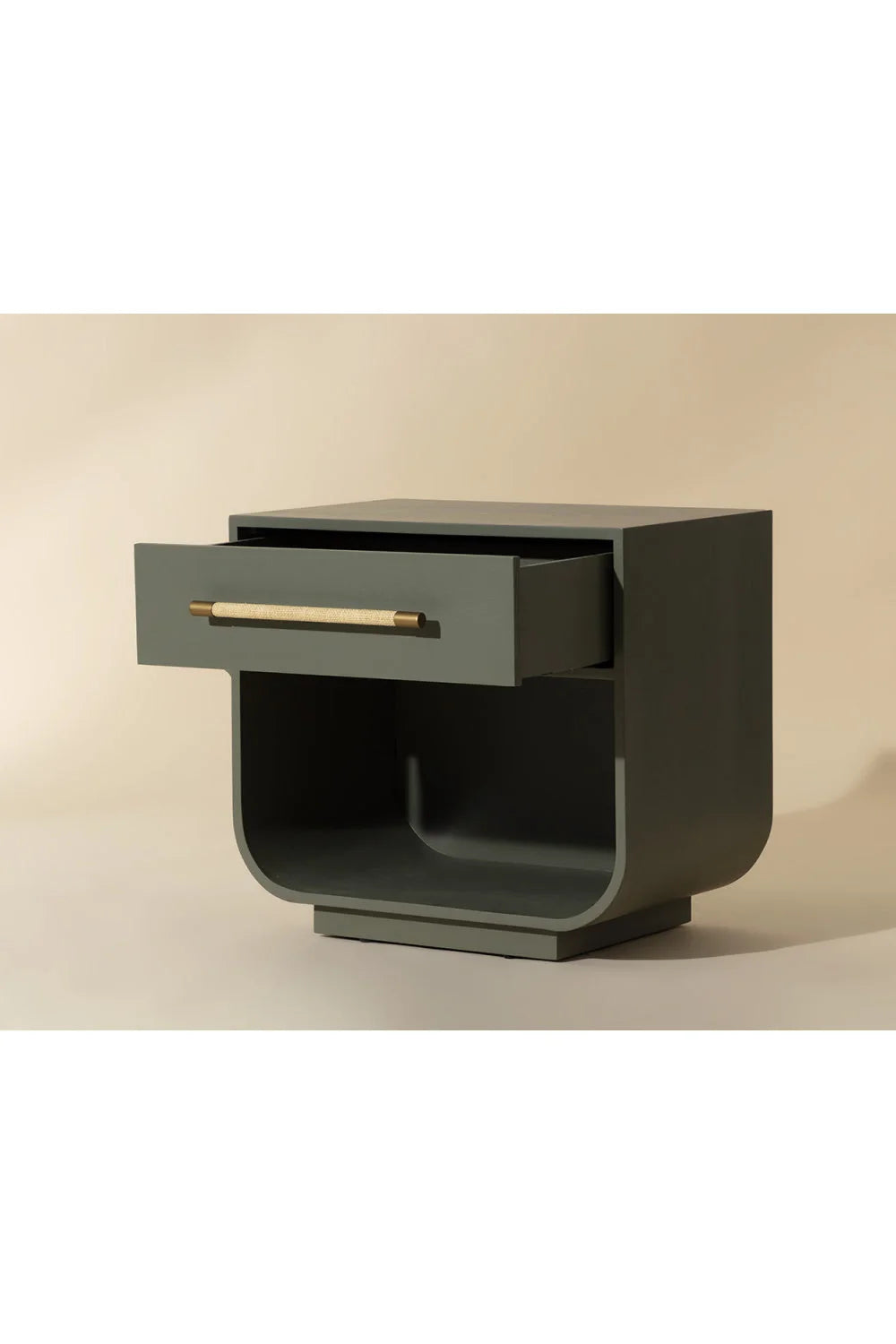 Luxury Modern Tarrant Oak Nightstand European Style for Villa