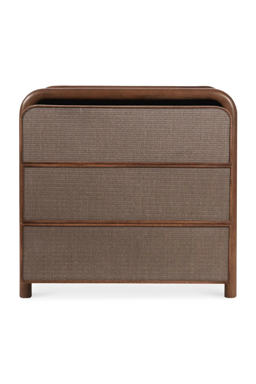 Luxury Modern Tatami Mat 3-Drawer Nightstand European Style for Villa