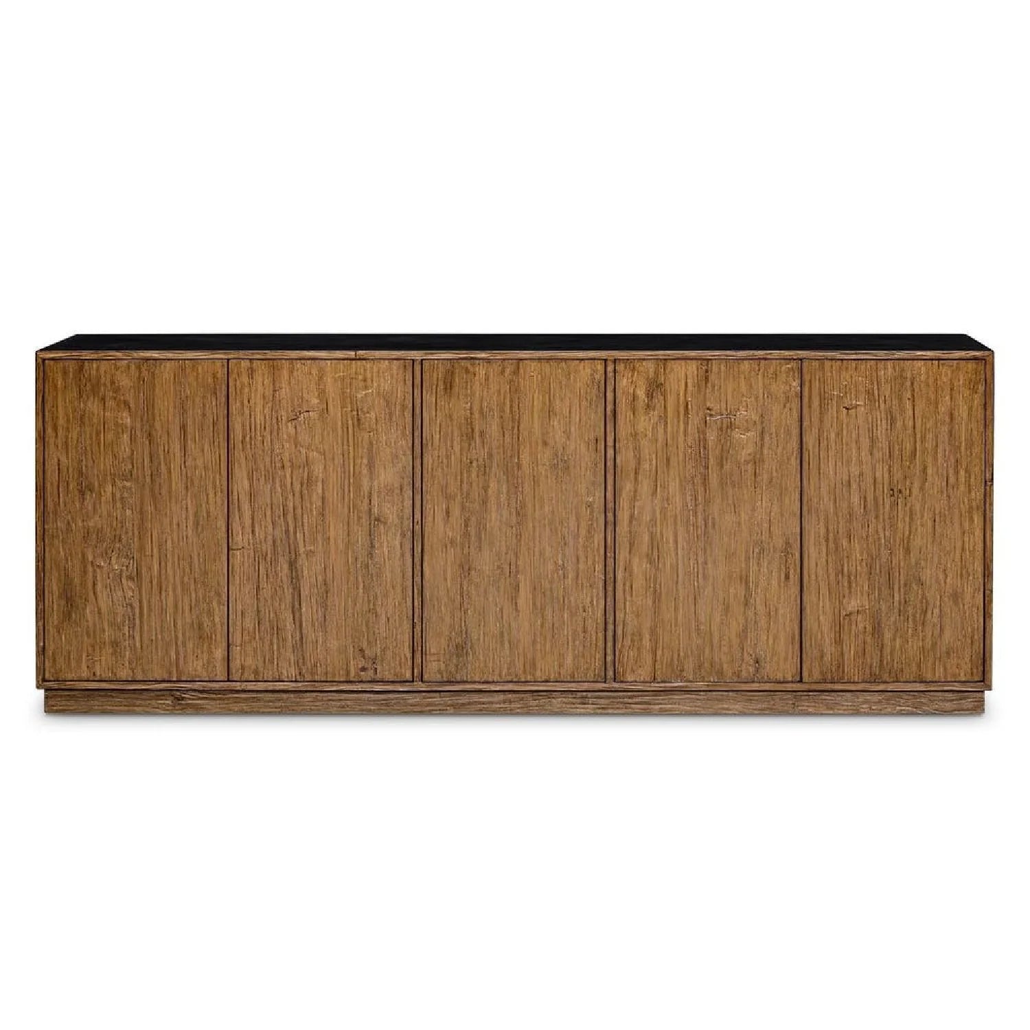 Luxury Modern Teak Wood 5-Door Cabinet European Style for Villa