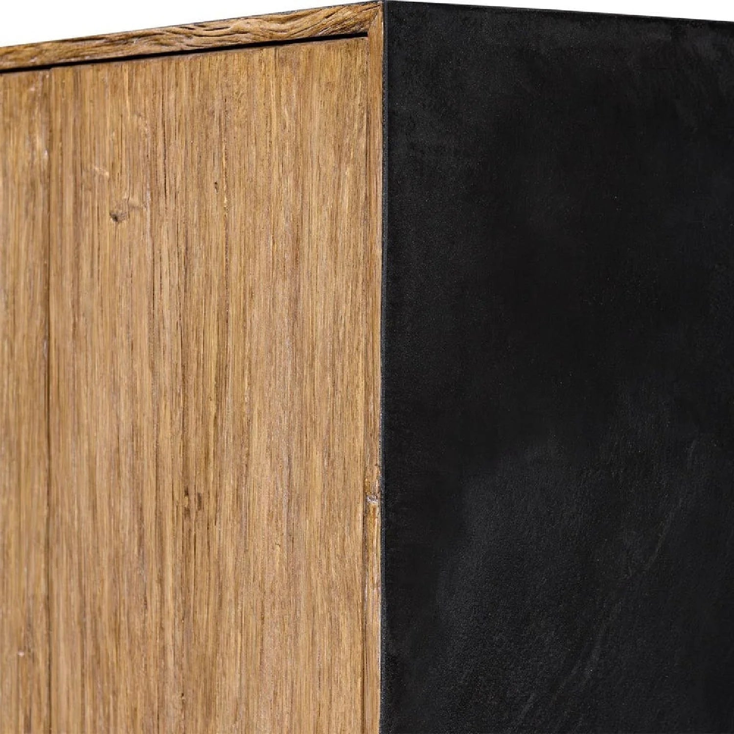 Luxury Modern Teak Wood 5-Door Cabinet European Style for Villa