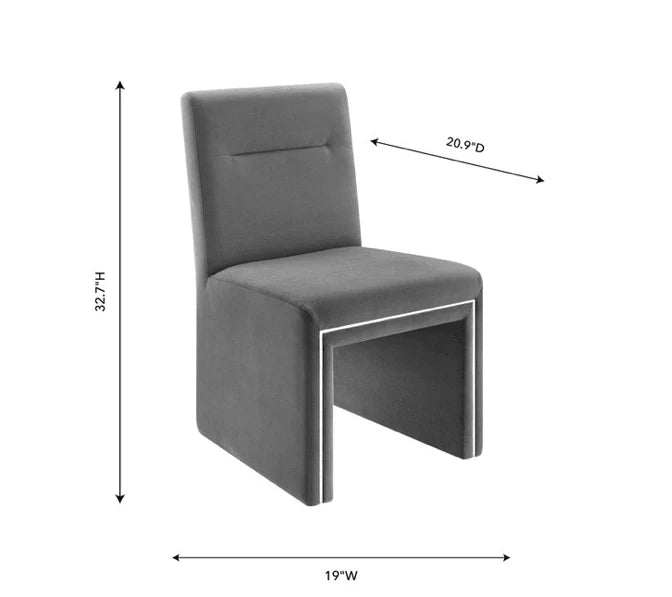 Luxury Modern Teal Velvet Dining Chair European Style for Villa