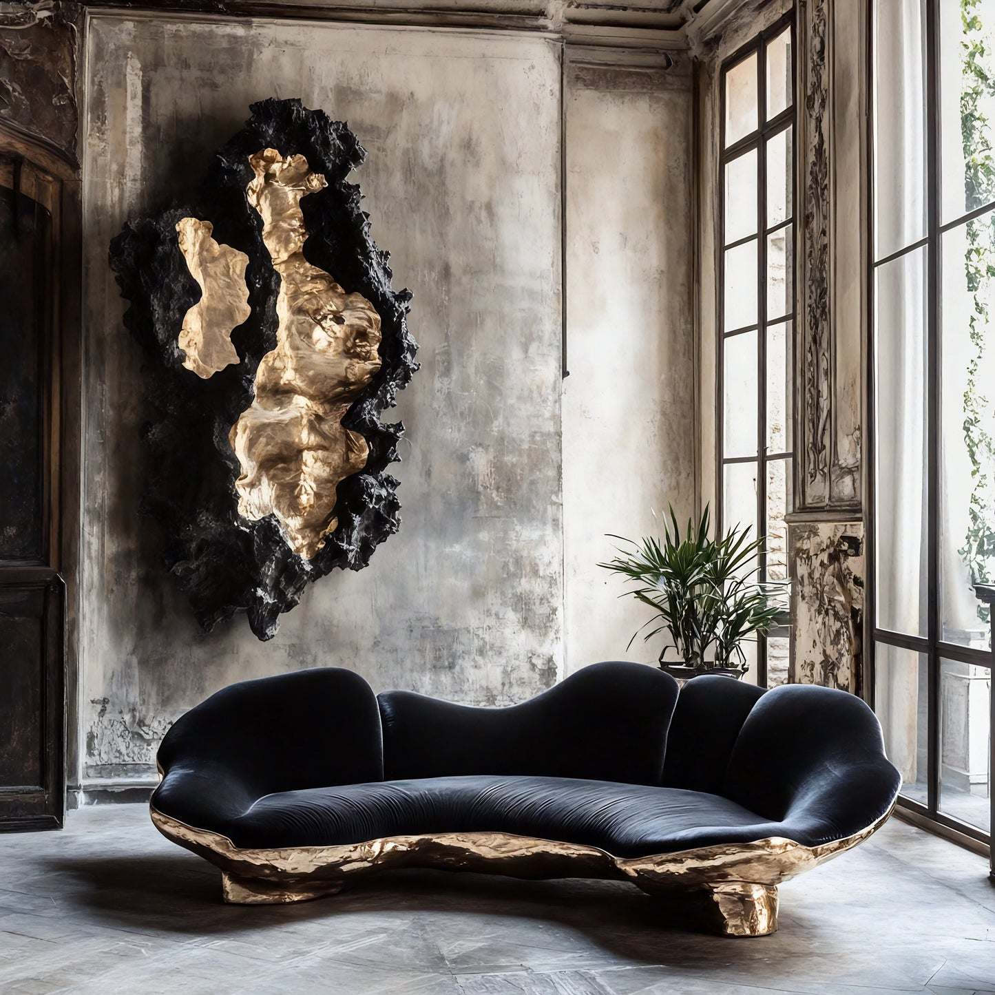 Luxury Modern Terenne Sofa European Style for Villa