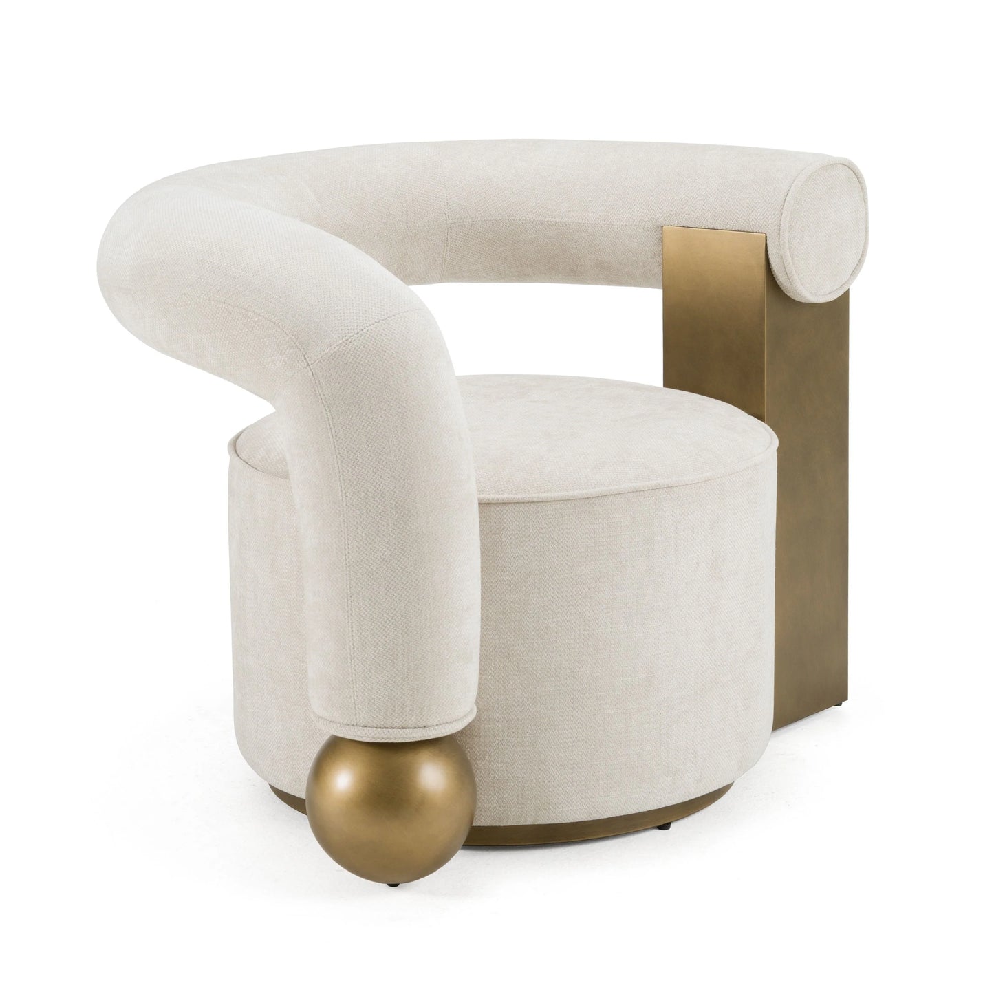 Luxury Modern Terrance Accent Chair European Style for Villa