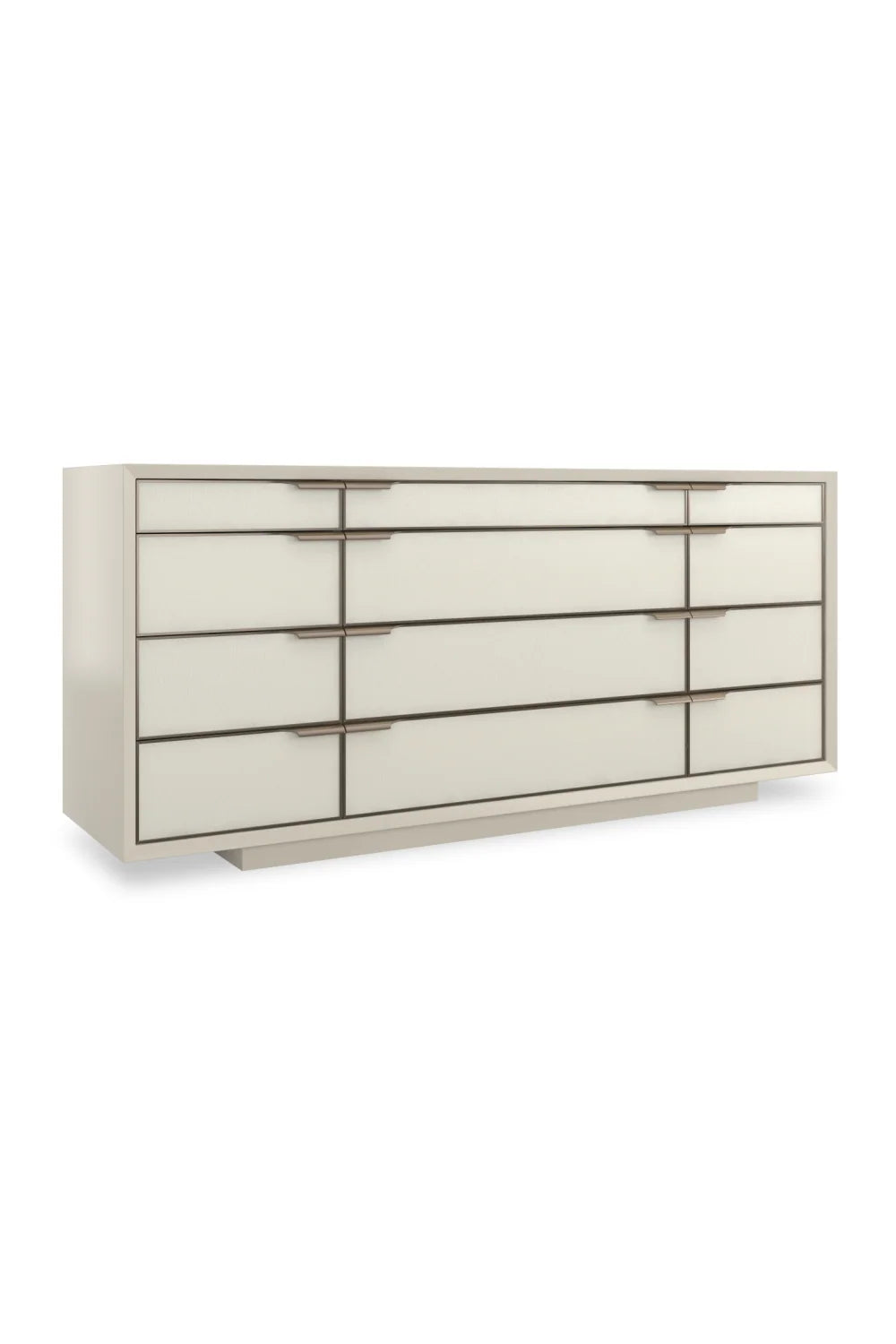 Luxury Modern Textured Dresser European Style for Villa