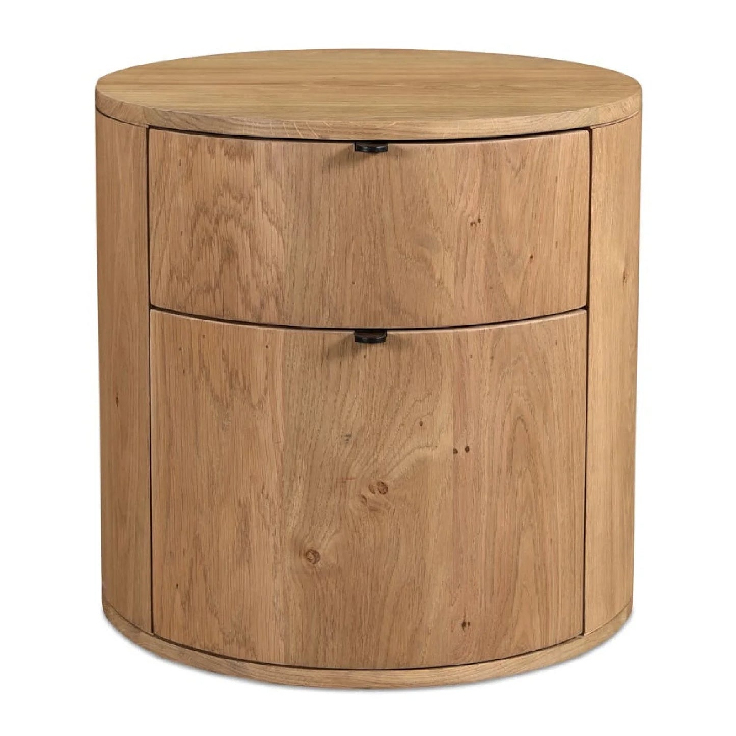 Luxury Modern Theo 2-Drawer Nightstand European Style for Villa