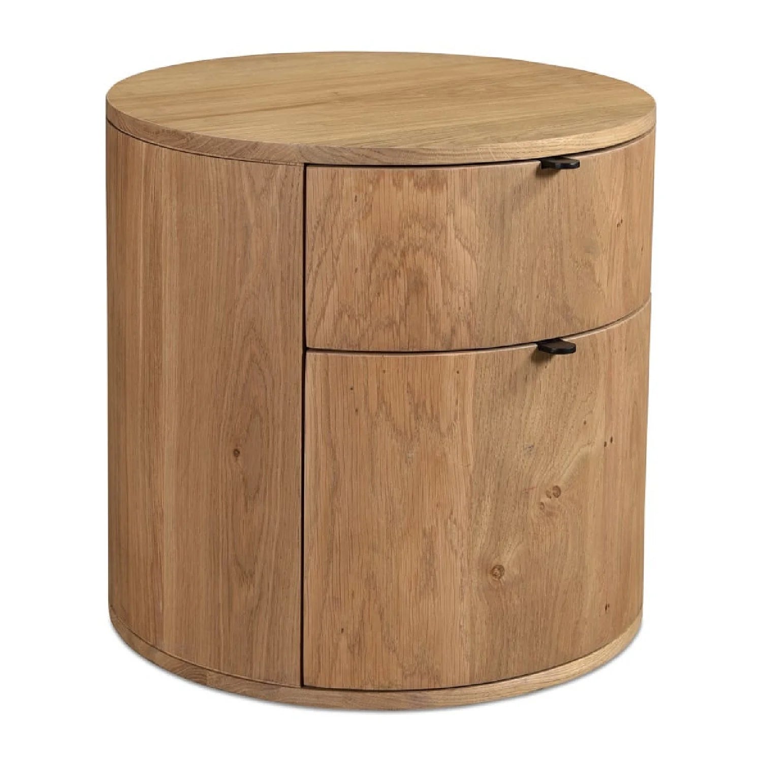 Luxury Modern Theo 2-Drawer Nightstand European Style for Villa