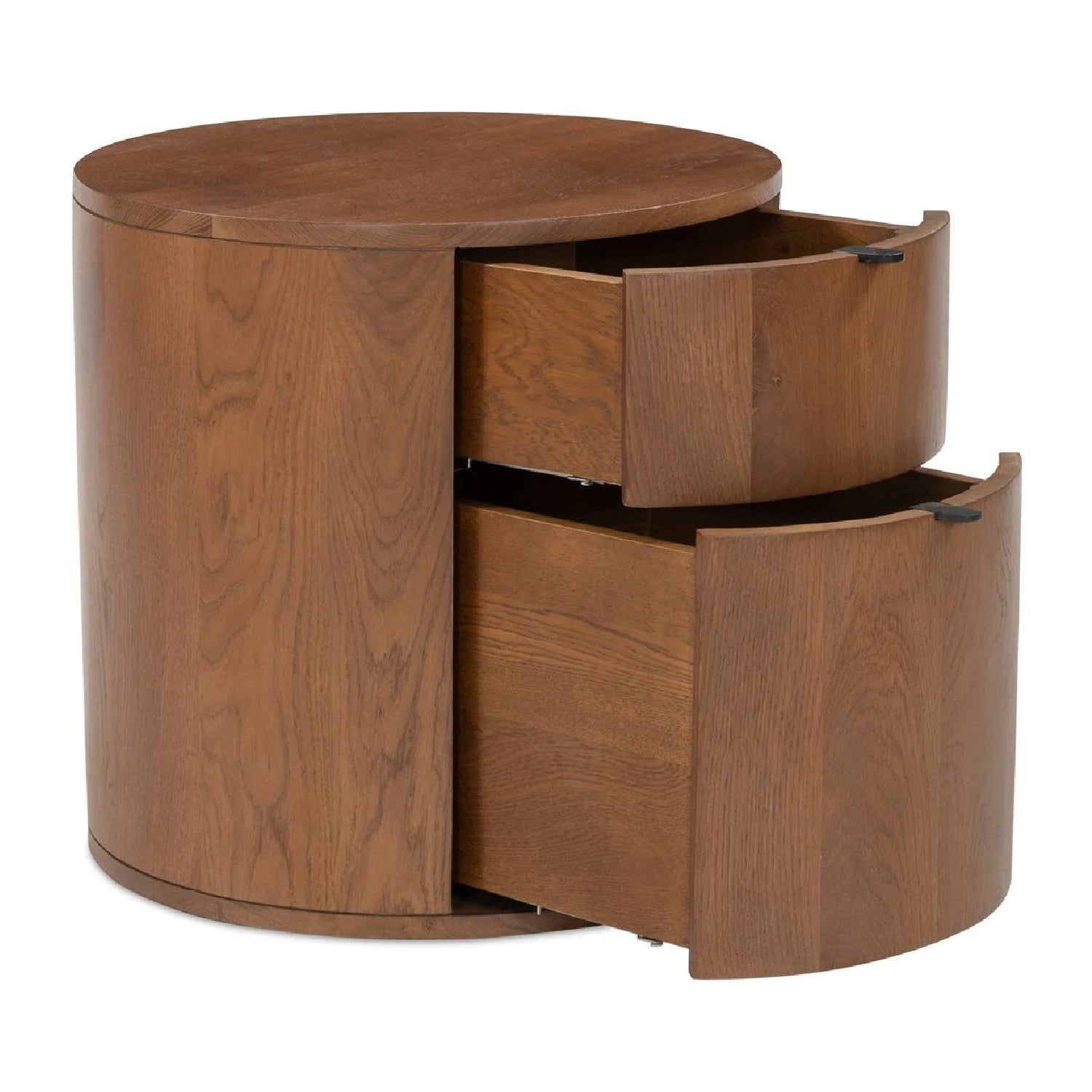 Luxury Modern Theo Round Nightstand European Style for Villa